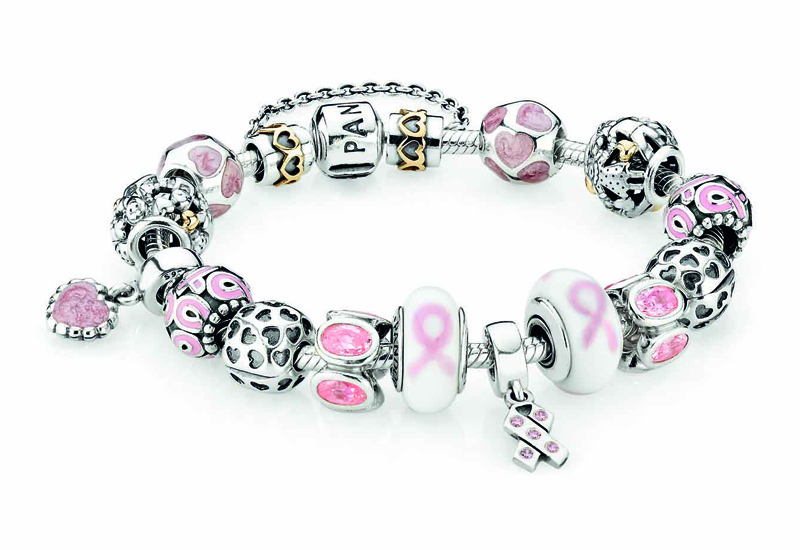 Pandora breast store cancer charm australia